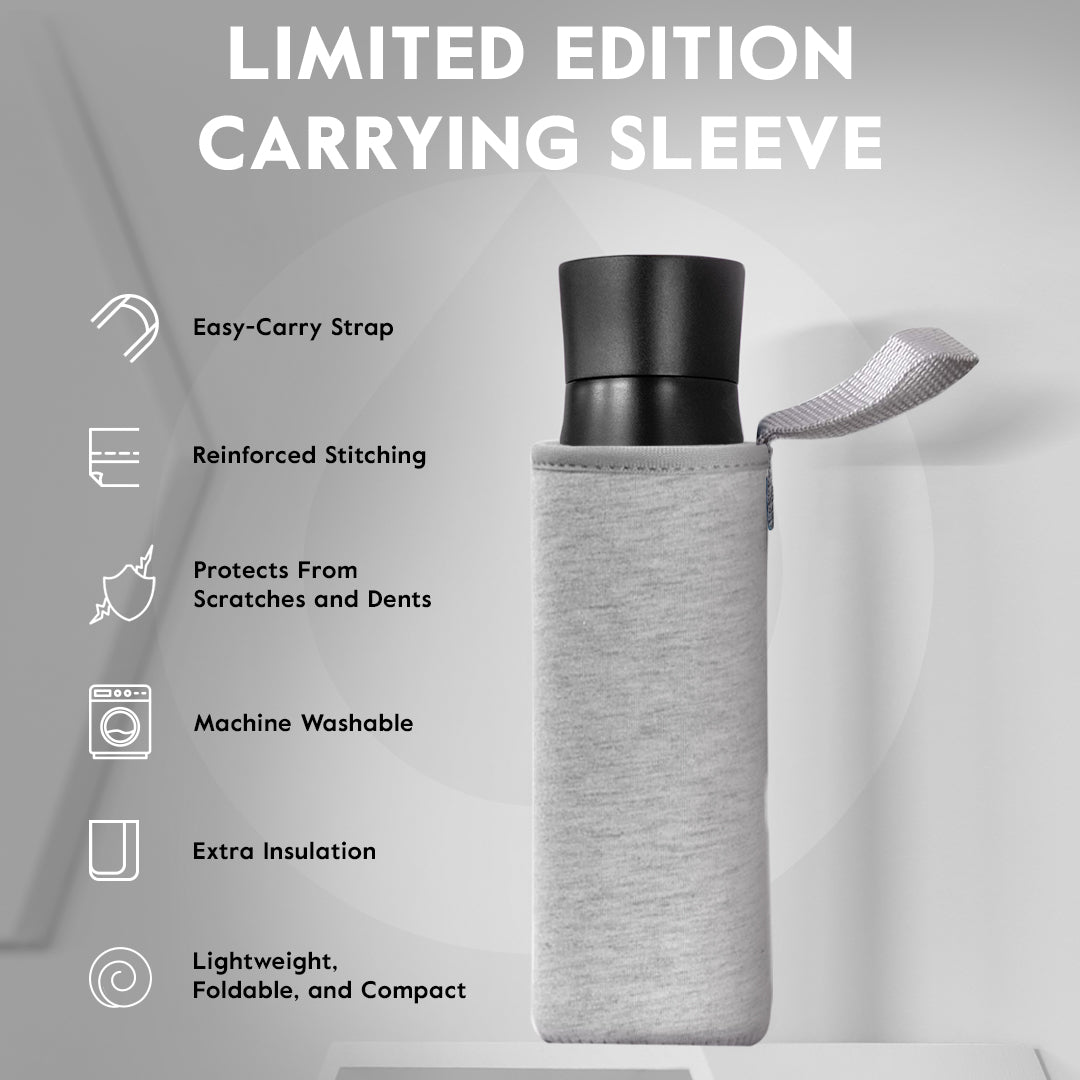 Auron Bottle (Black) - Protective Sleeve - Limited Edition