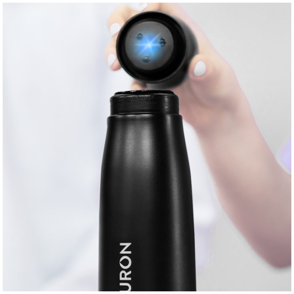 Auron Self-Cleaning UV-C Smart Bottle (17 oz / 500 ml) – Auron Bottle